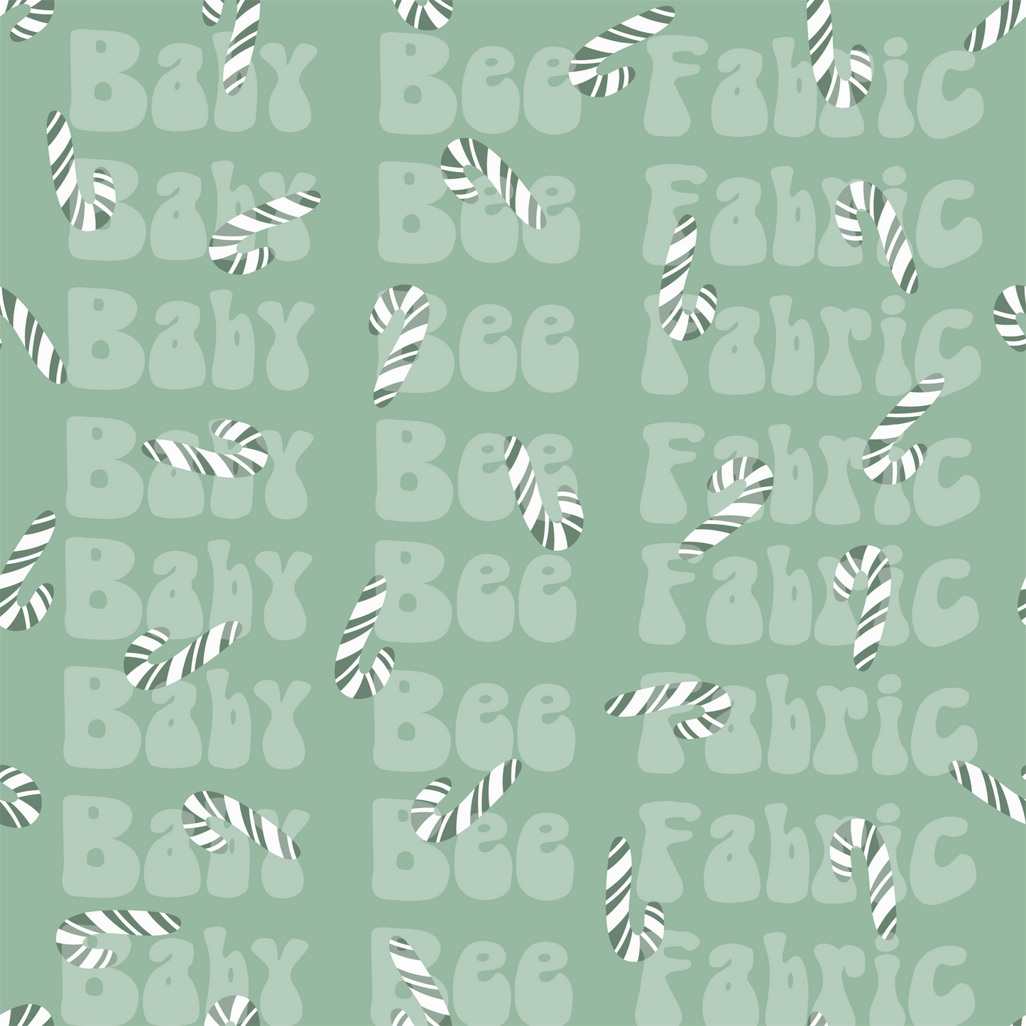 Tiny Sage Candy Canes