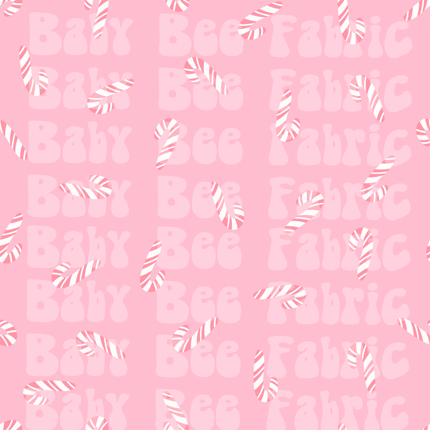 Tiny Pink Candy Canes