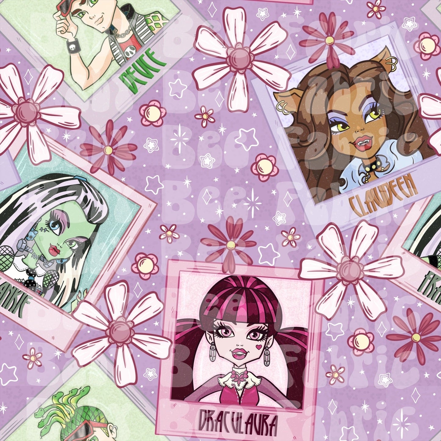 Purple Floral Zombie High