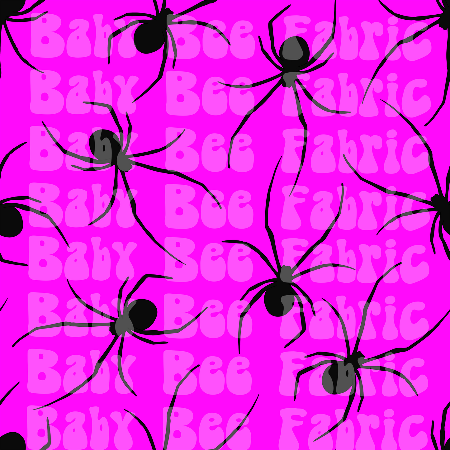 Hot Pink Spiders