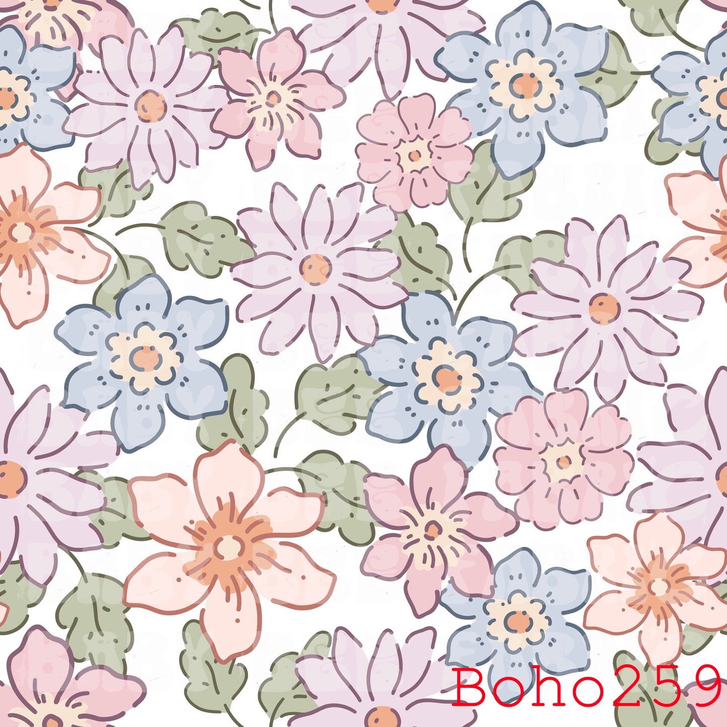 BOHO259 Wide Rib