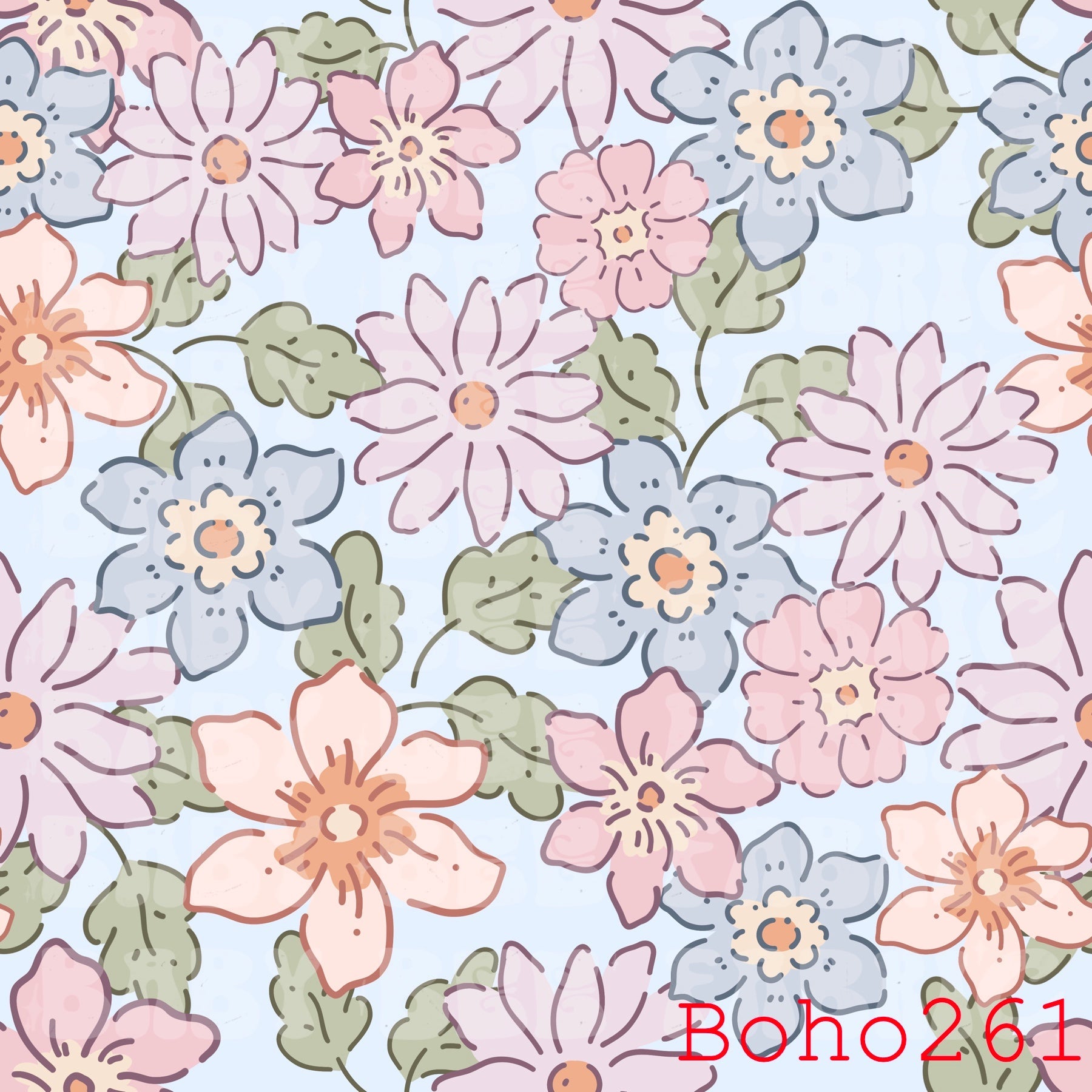 BOHO261 Wide Rib