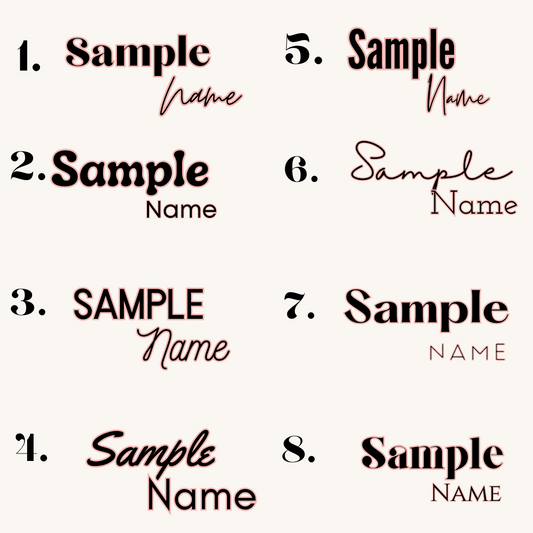 Custom 50x60 Name Blanket