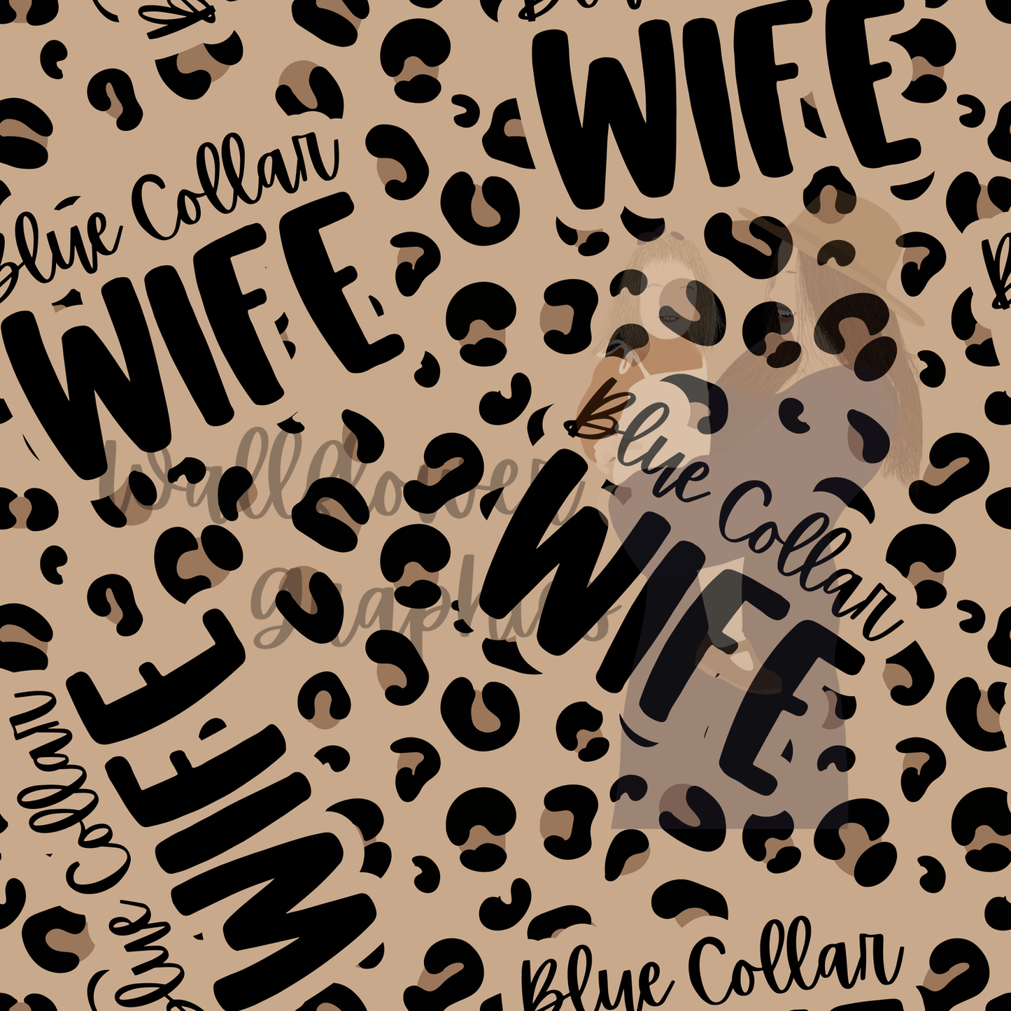 Blue Collar Wife-Leopard