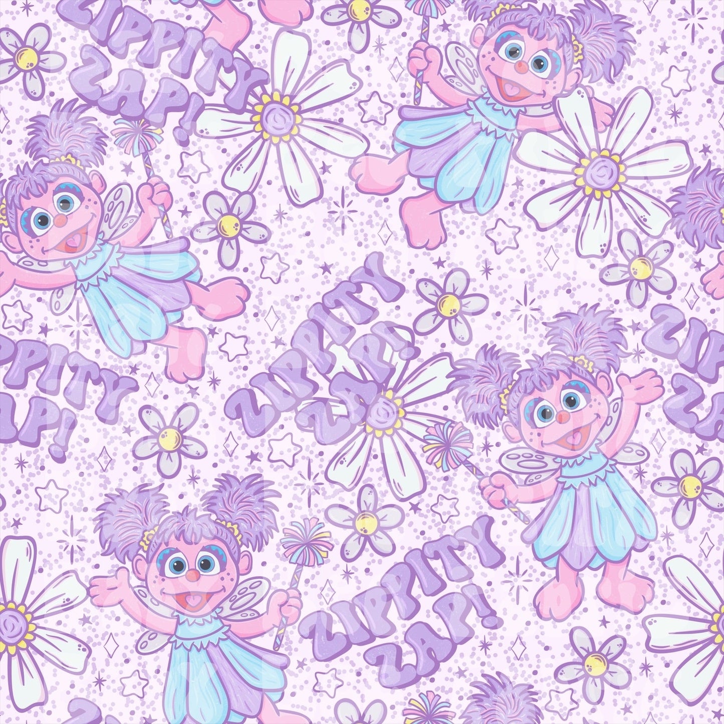 Purple Floral Zippity Zap