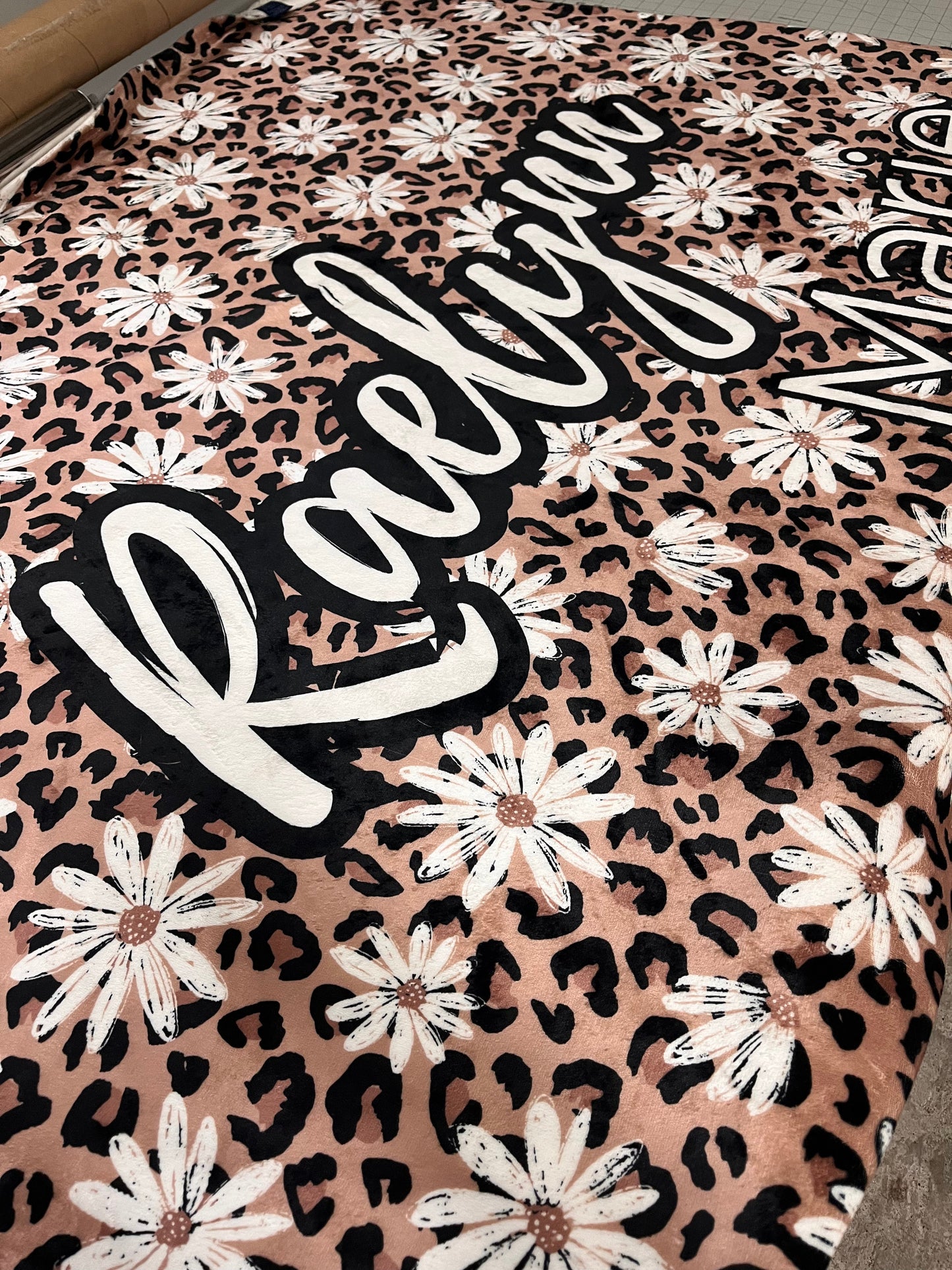 Custom 50x60 Name Blanket