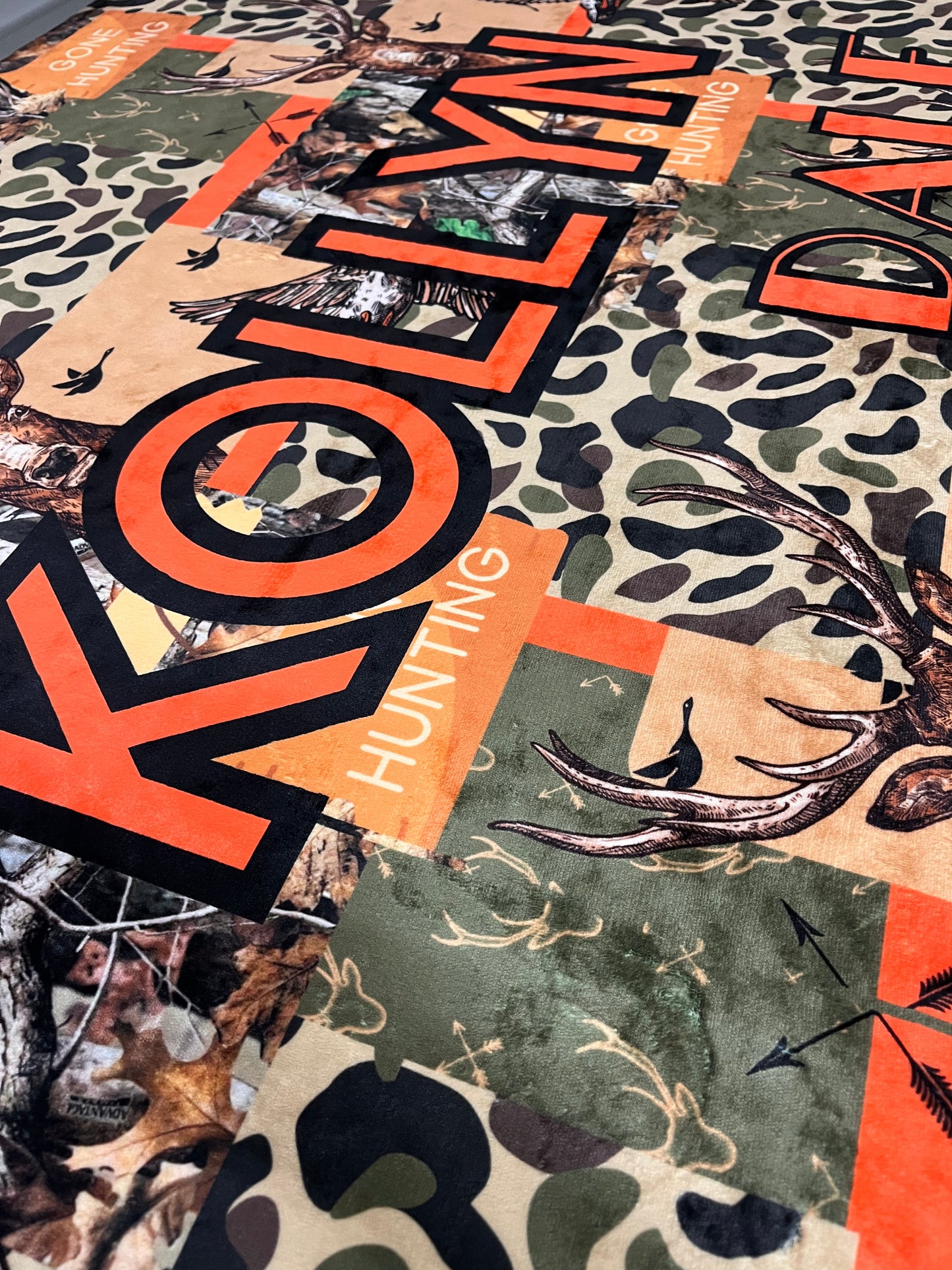 Custom 50x60 Name Blanket