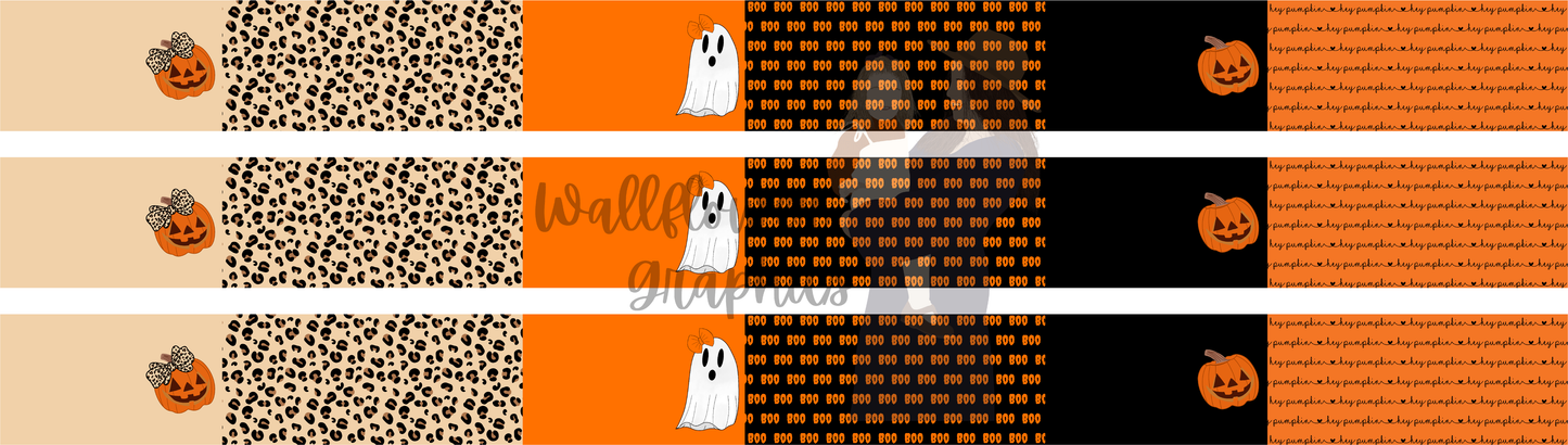 Mixed 9-1 Halloween-Ghost-Pumpkin-Leopard Pumpkin