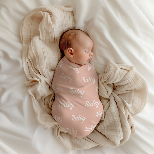 Custom Name Swaddle