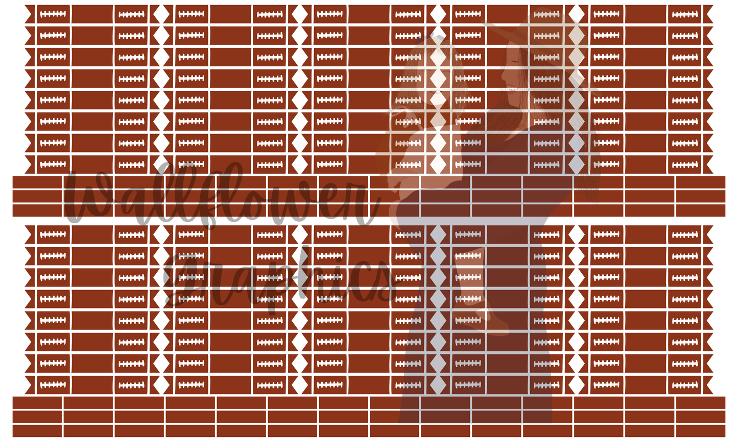 Small Football Sailor Bow