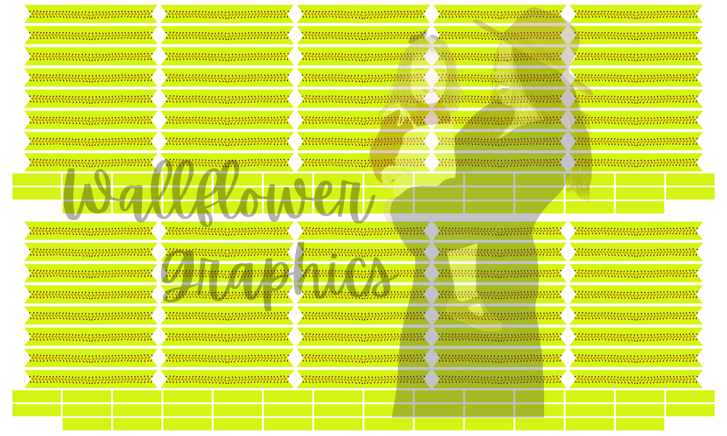 Small Softball Sailor Bow