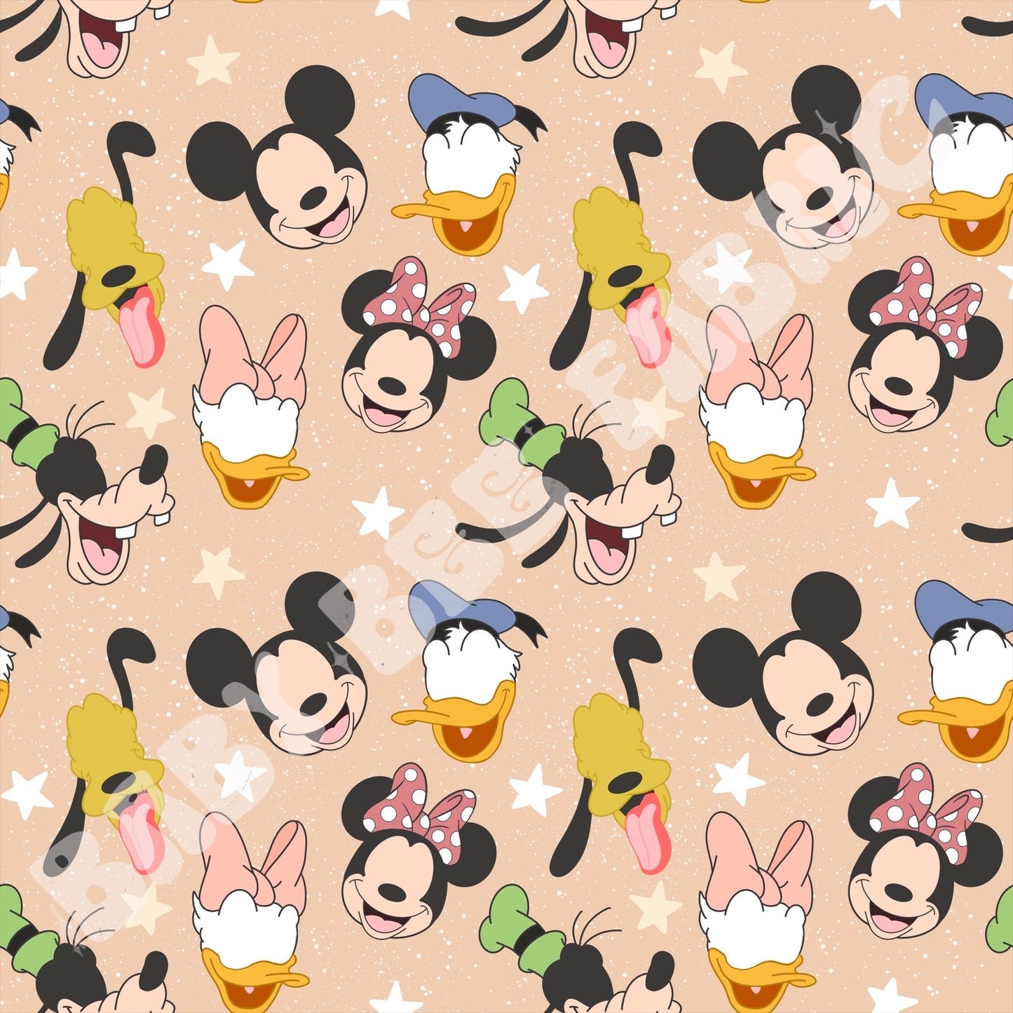 Cartoon Friends With Stars