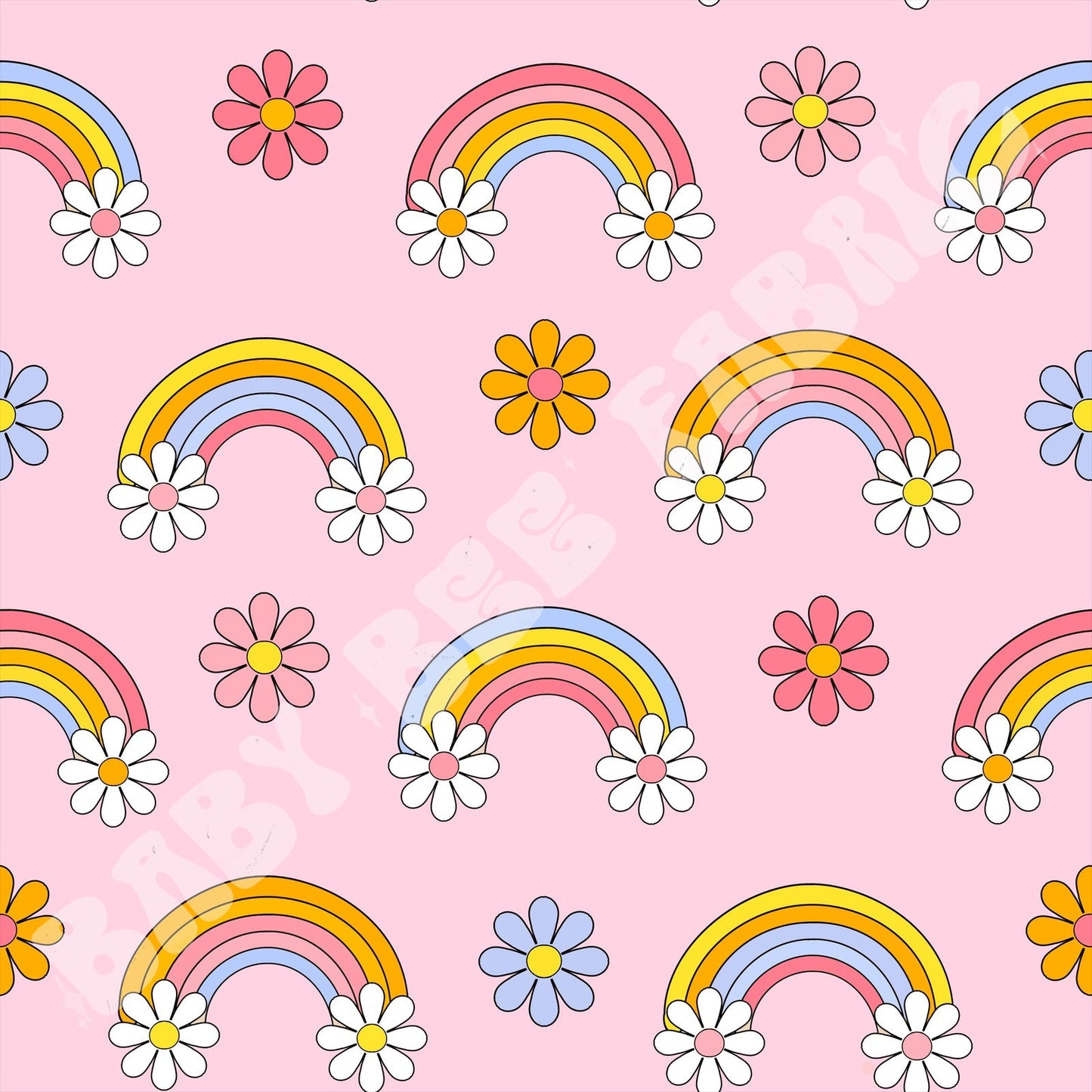 Rainbow Daisies