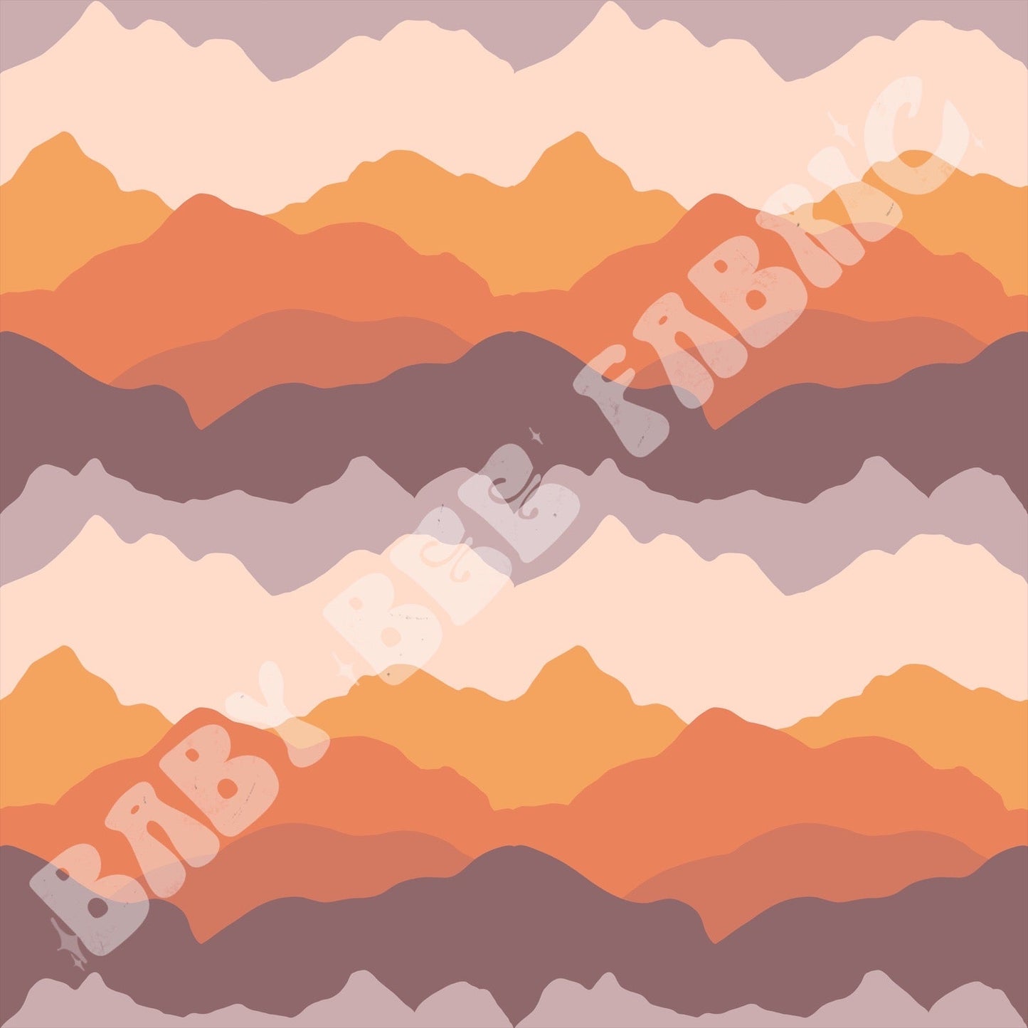 Mountain Sunset Purple