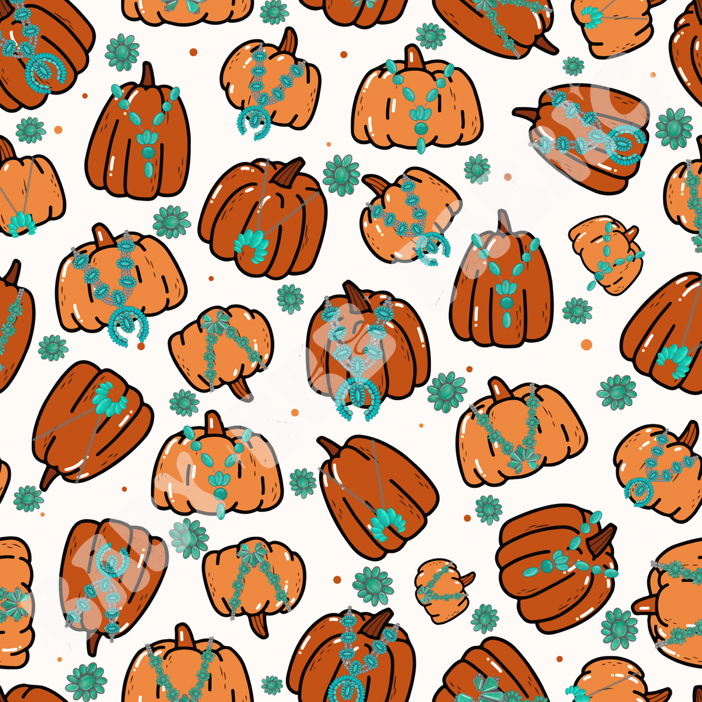 Squash Necklace Pumpkins