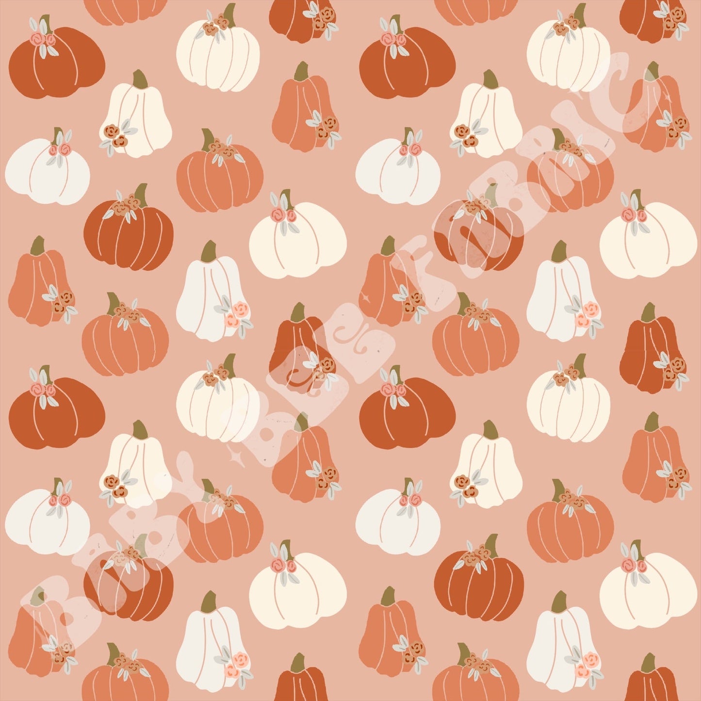 Floral Mixed Pumpkins