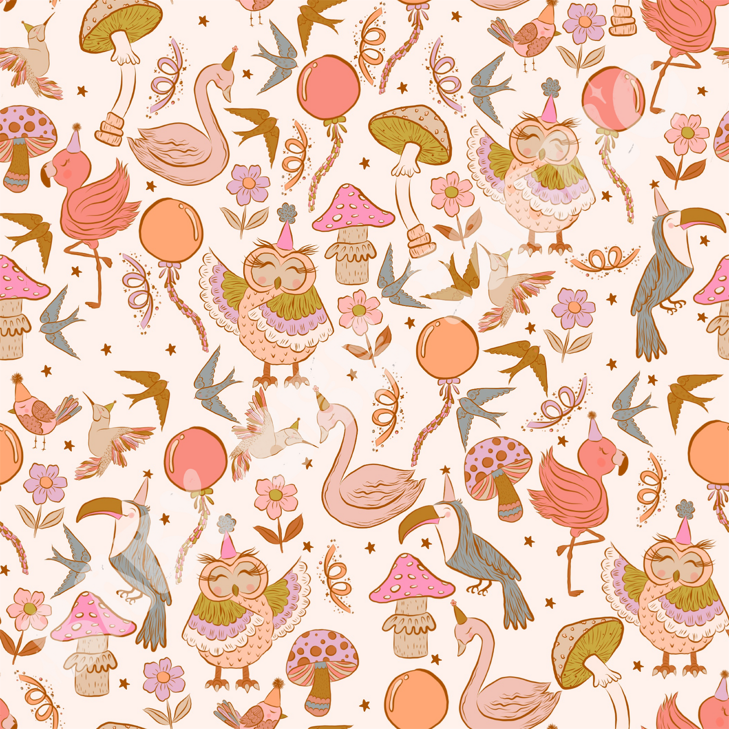 Bird Is The Word In Pink