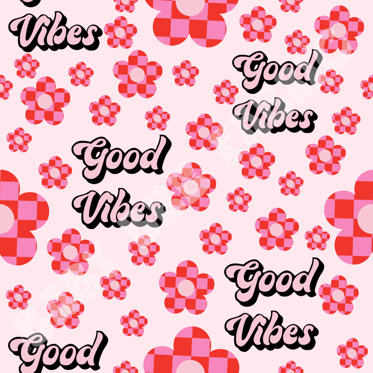 Good Vibes Daisy Check