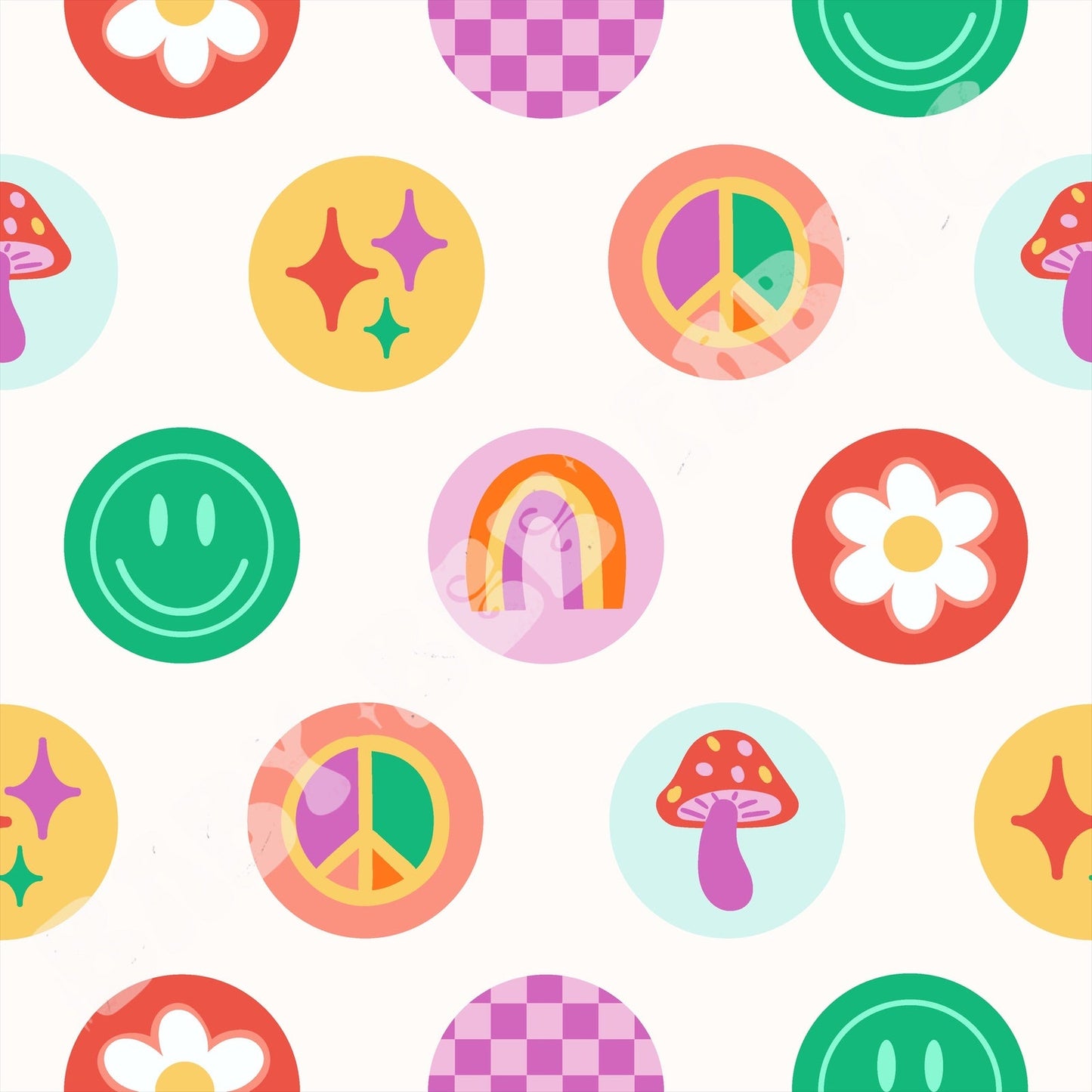 Bright Groovy Circles