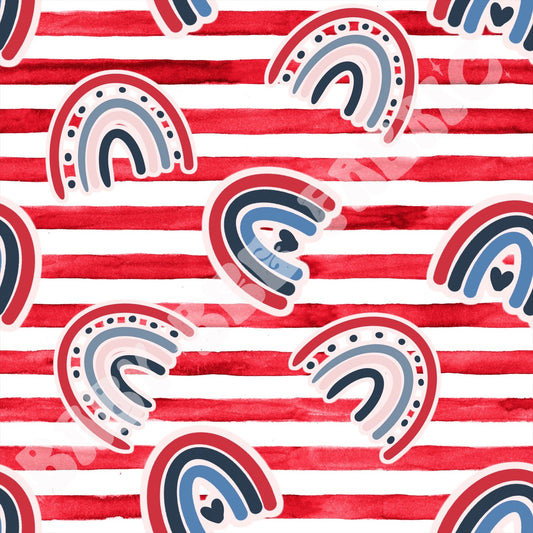 Red Striped Rainbows