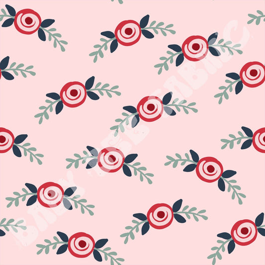 Pink Patriotic Floral