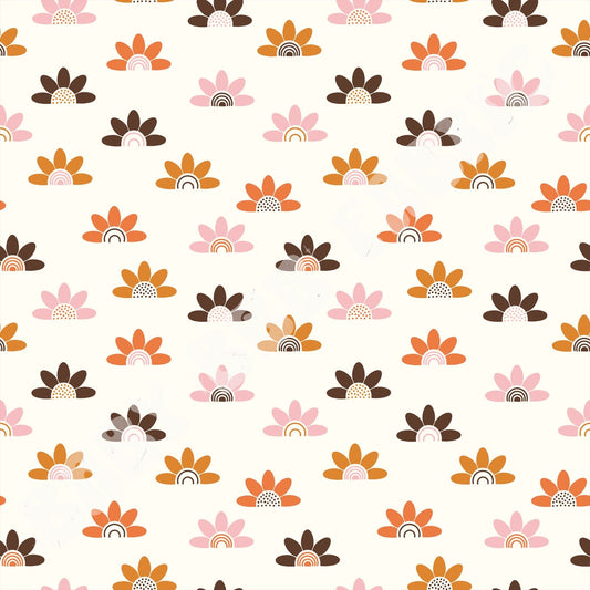 Vintage Daisy Rainbow