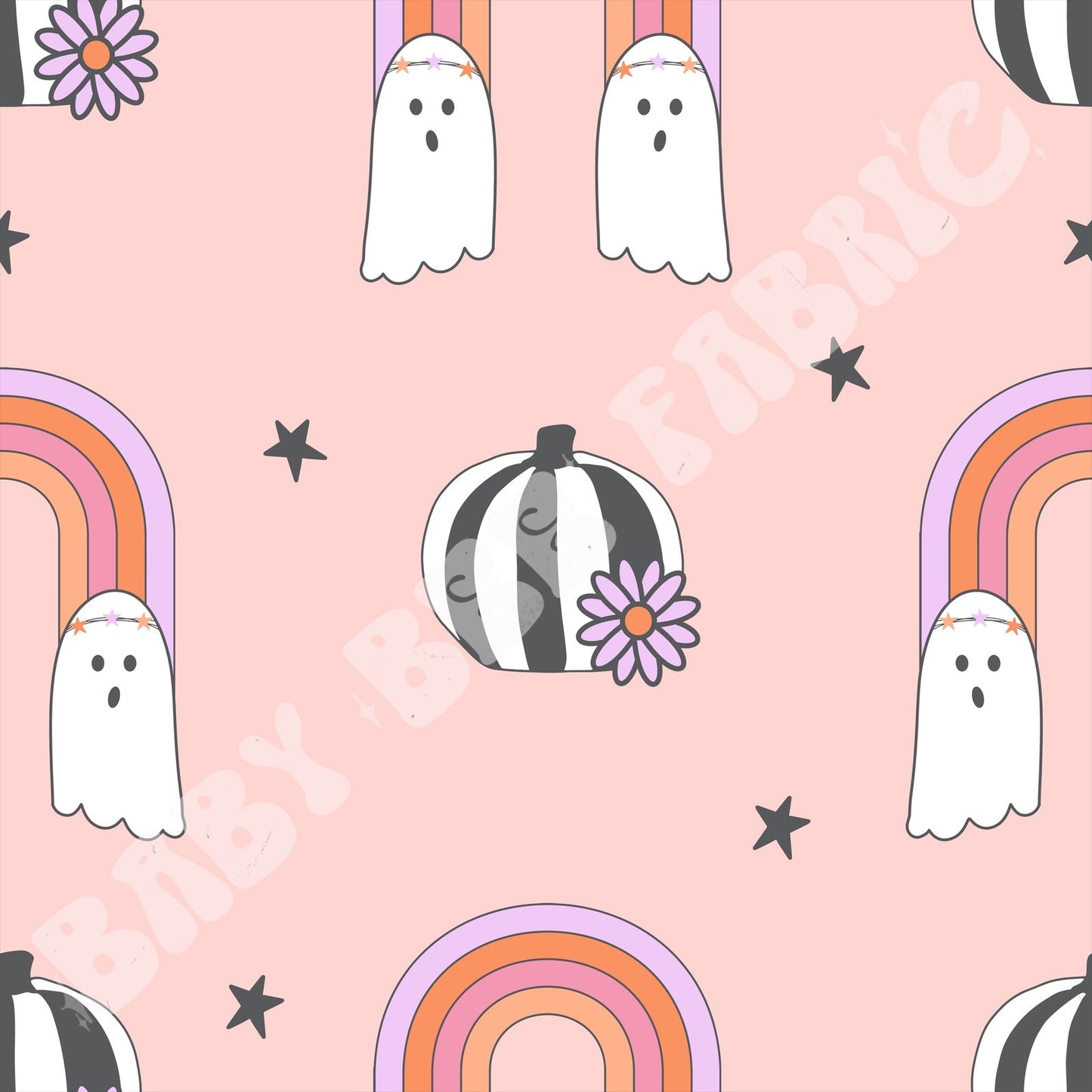 Boho Rainbow Ghost