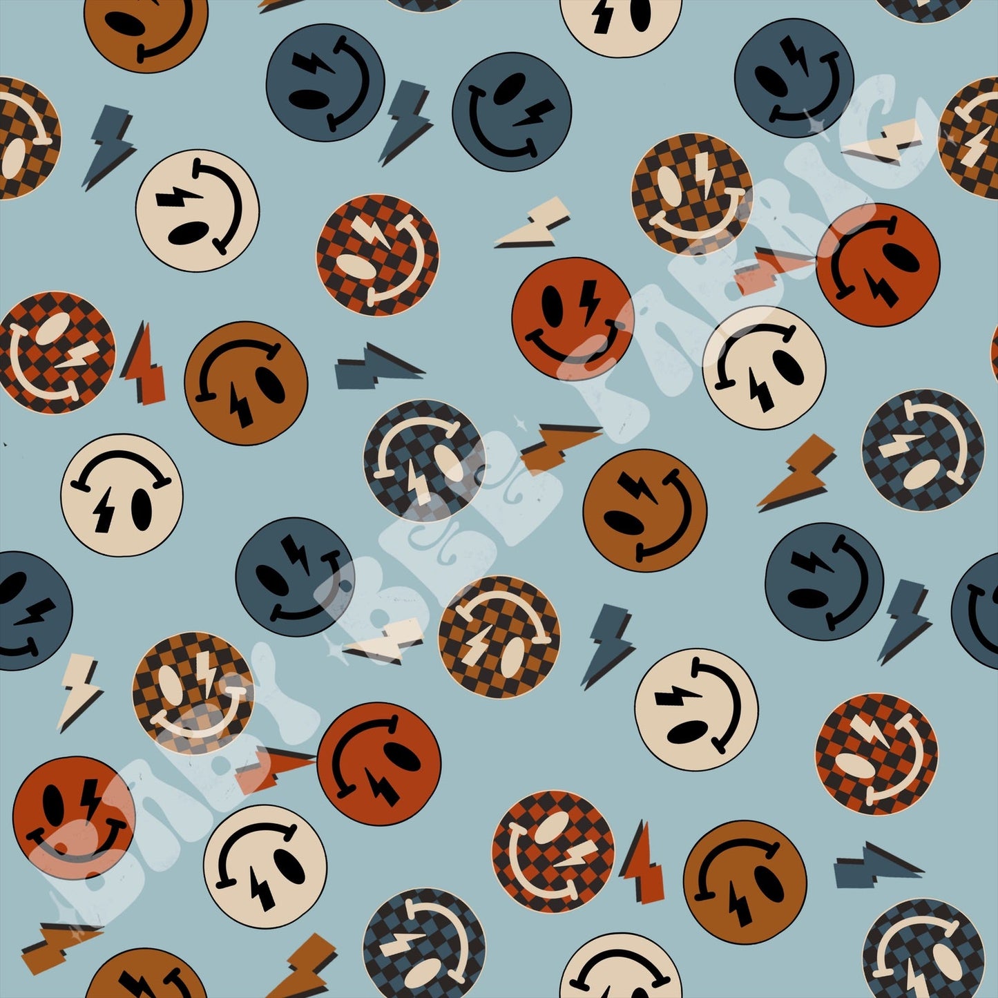 Muted 4th Smiley Lightning