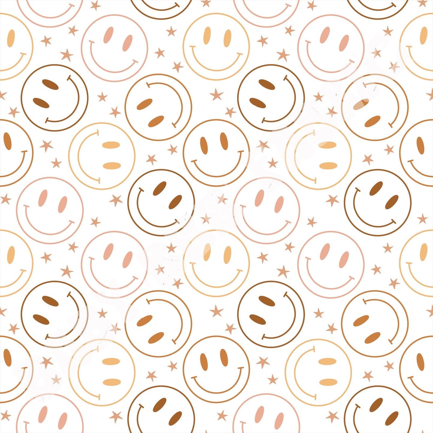 Rust Smileys On White