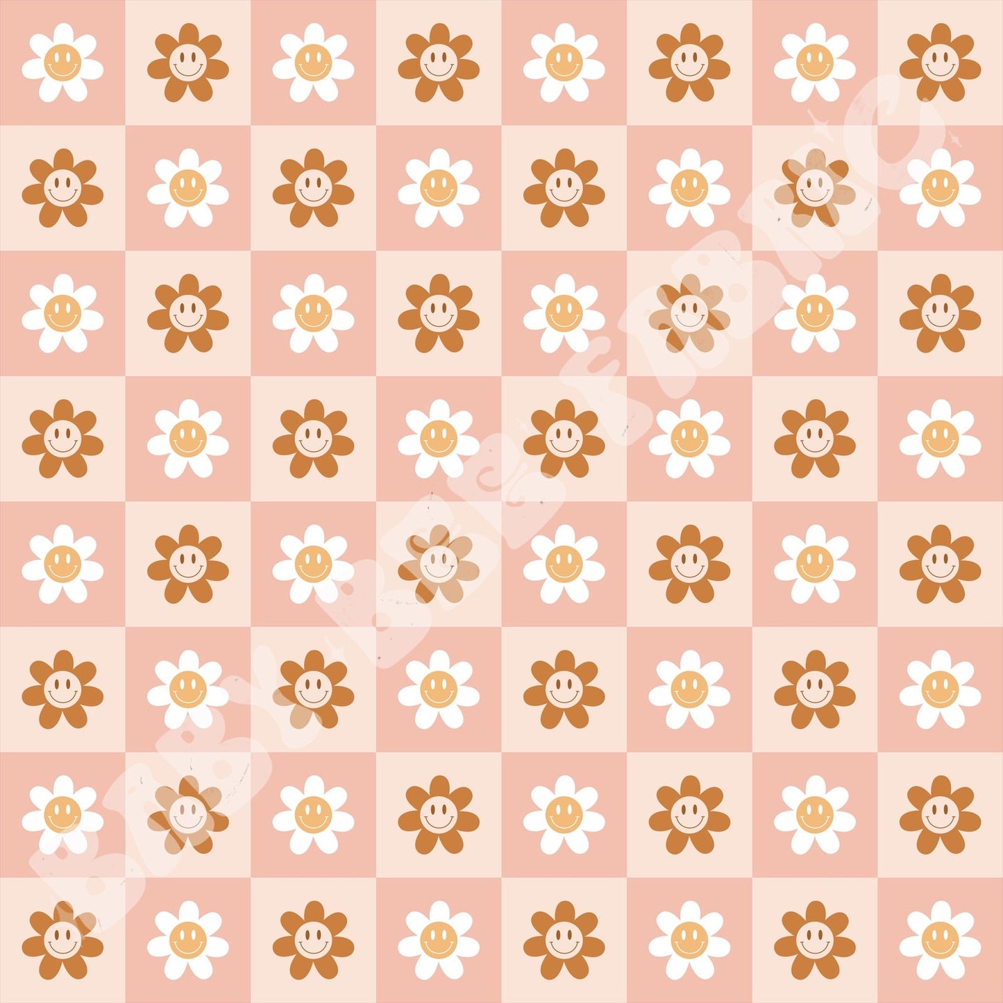 Smiley Daisy Checker