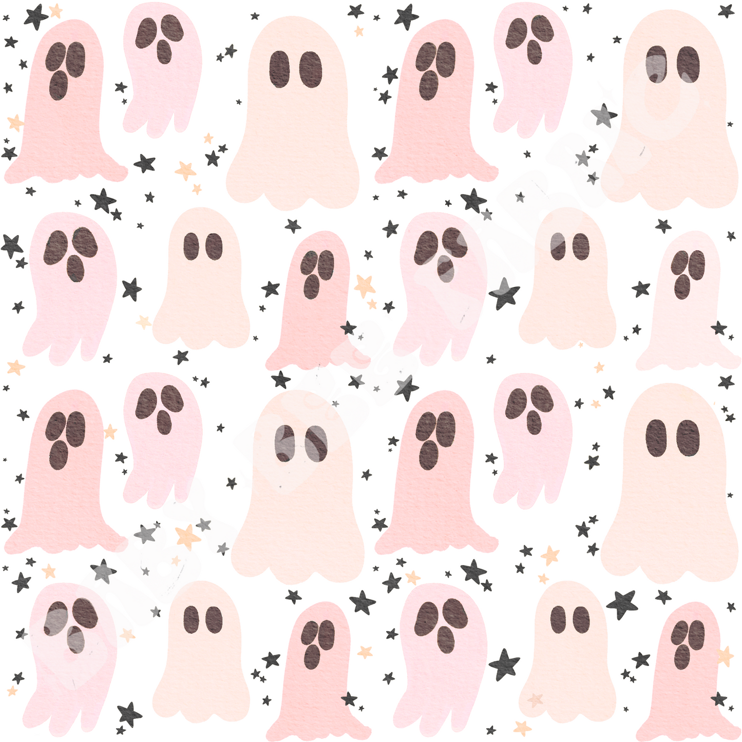 Pink Distressed Ghosts