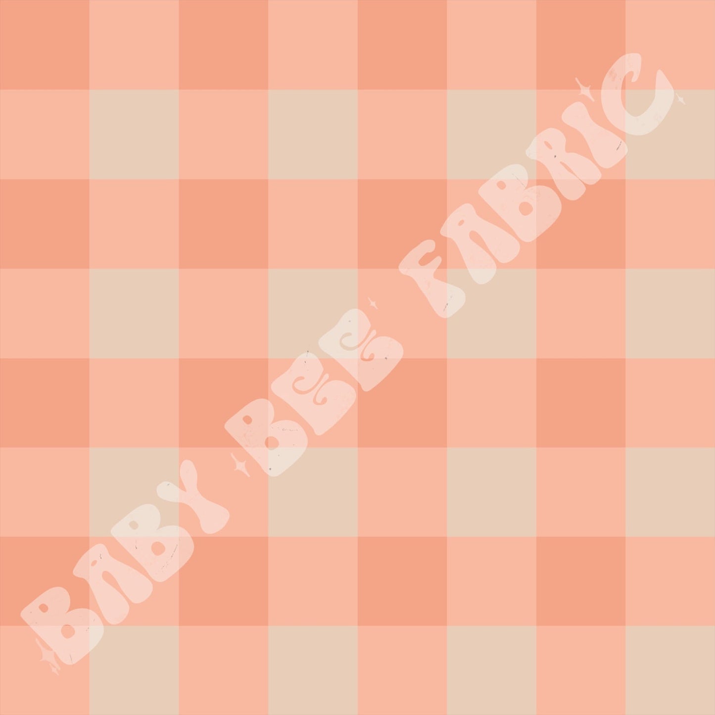 Neutral Peach Check