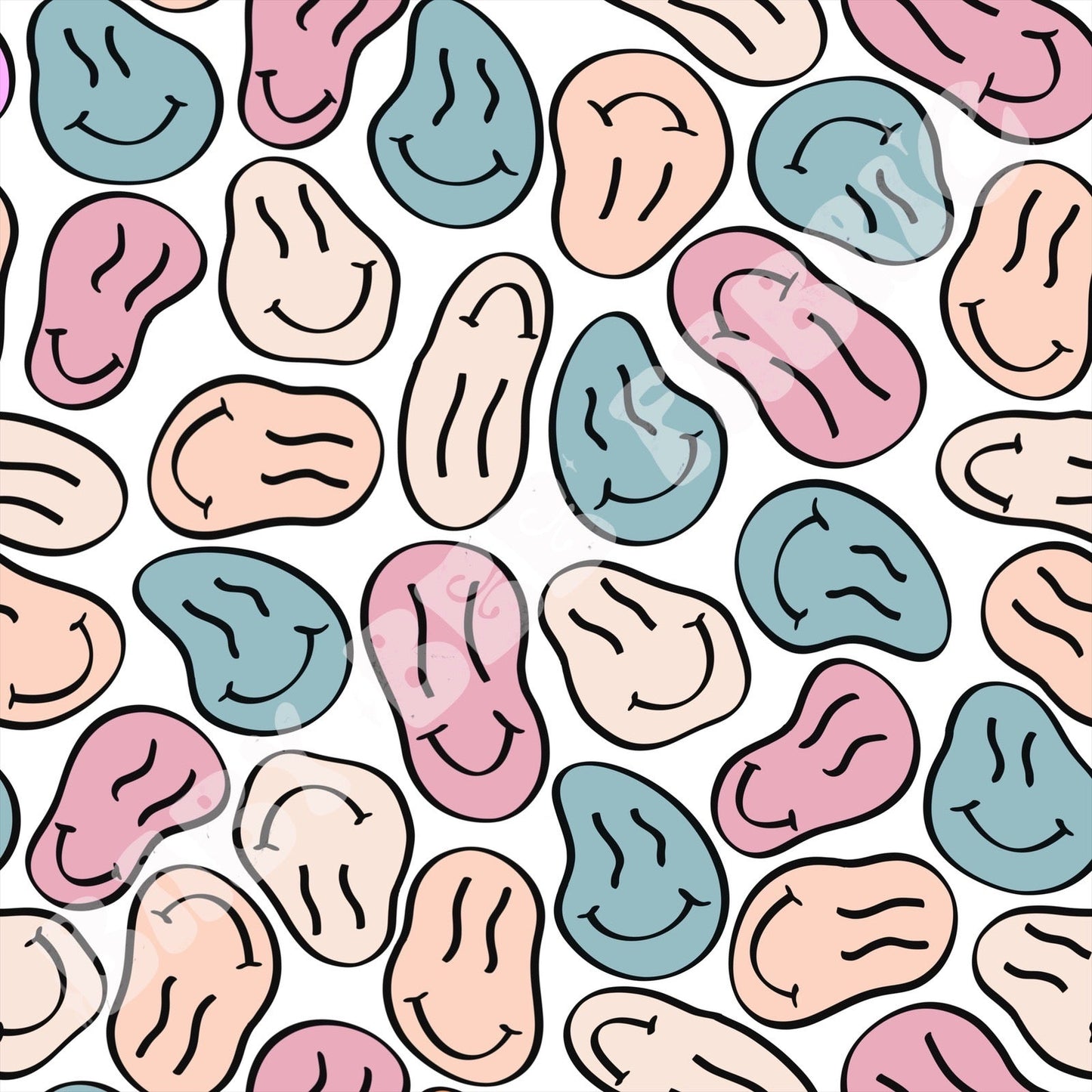 Trippy Smileys Bright