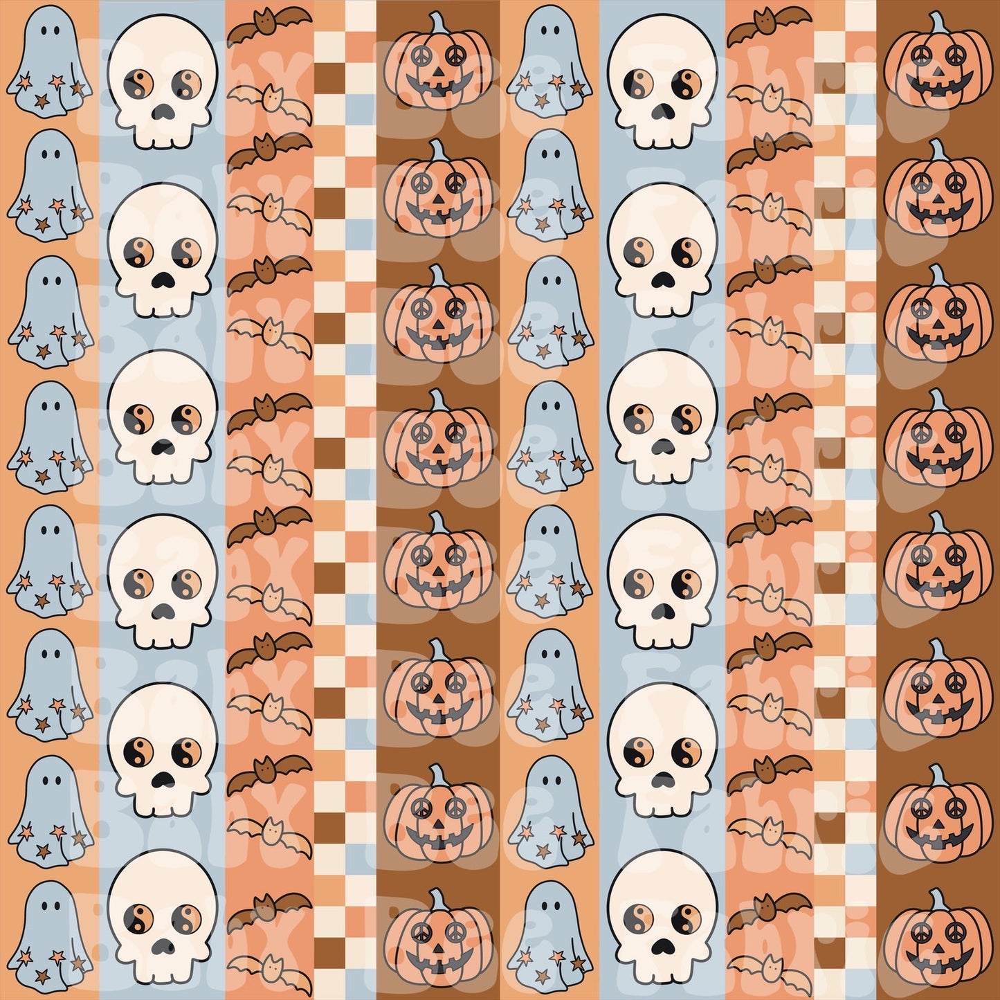 Halloween Stripes Boy