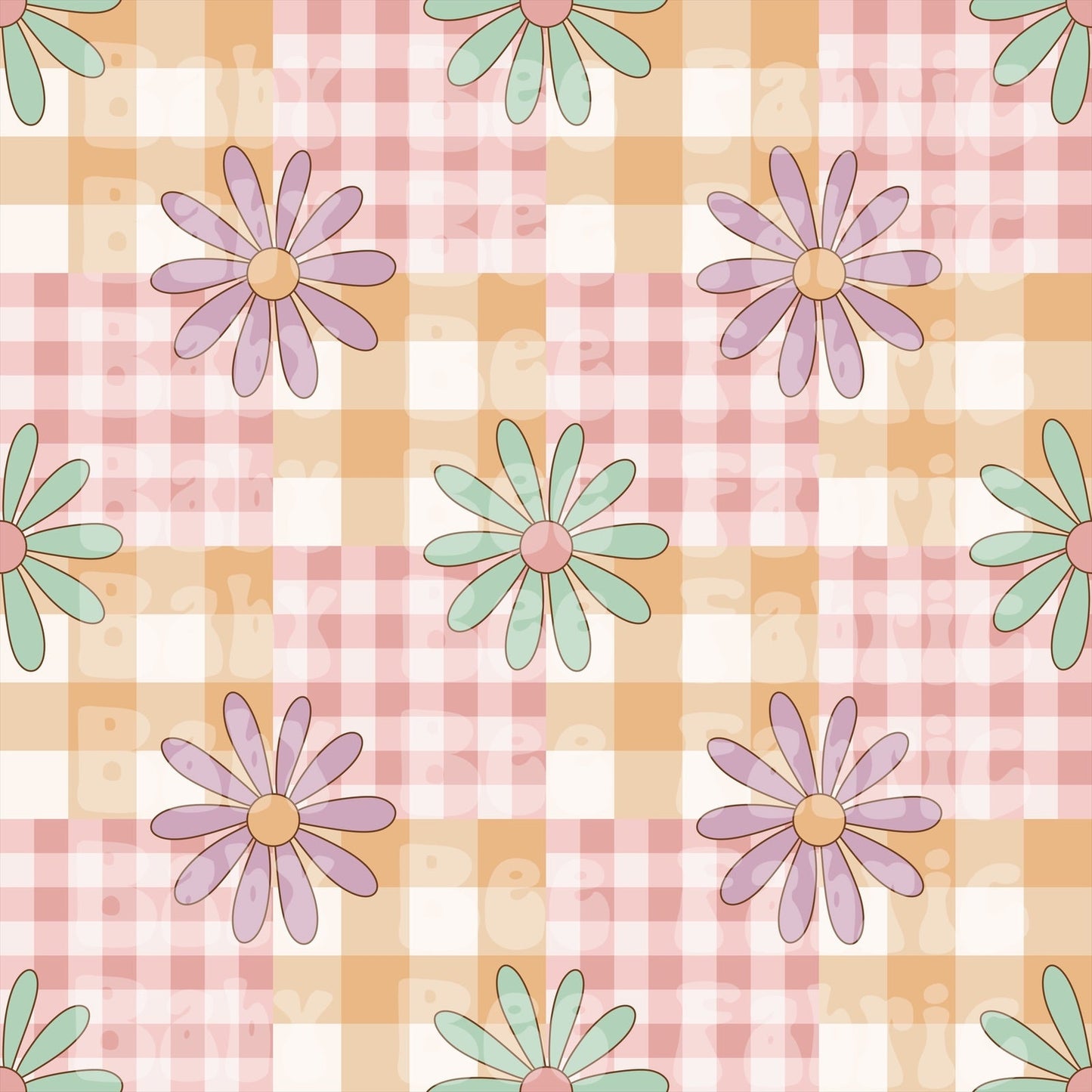 Gingham Daisies