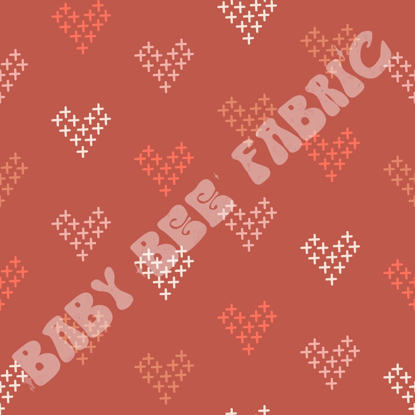 Cross Hearts Rust