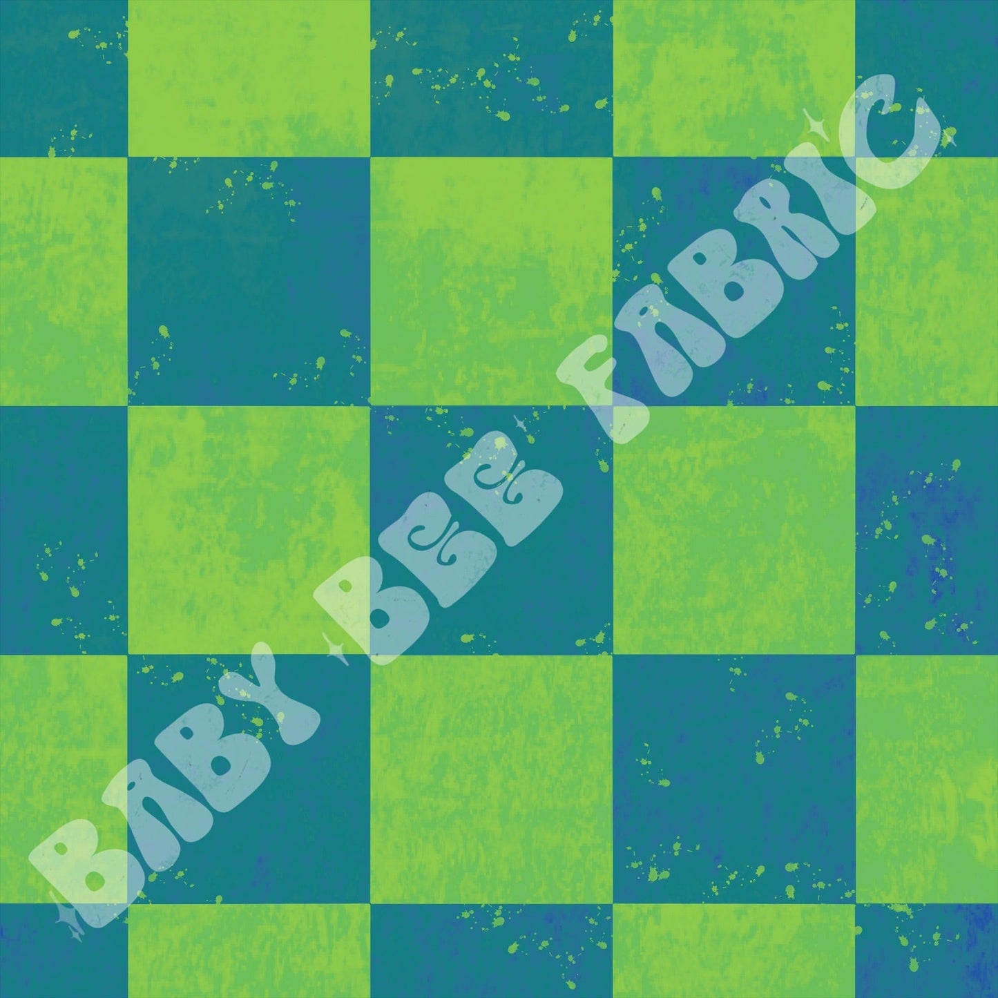 Super Blue Coord Blue and Green