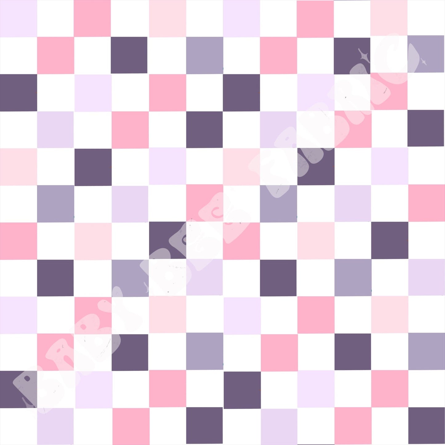 Pink Checkerboard