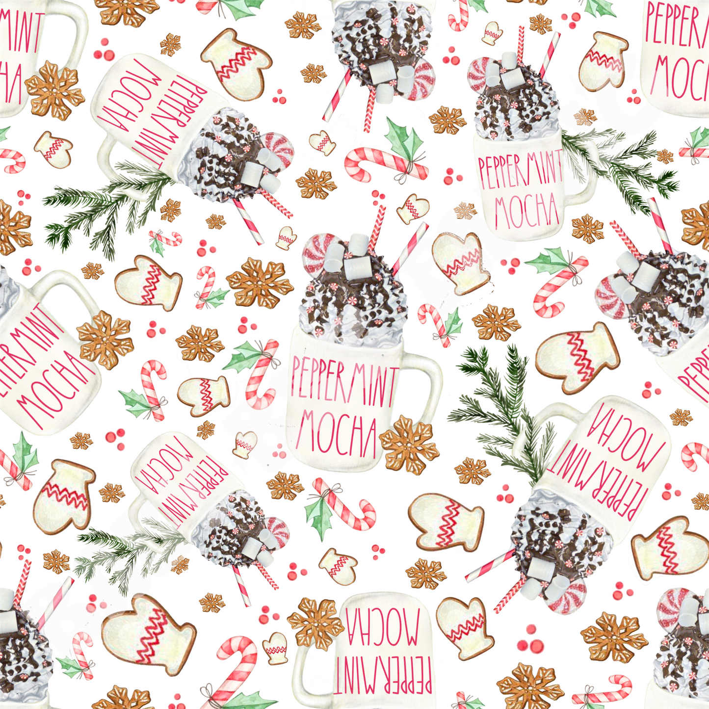 Peppermint Mocha Mugs