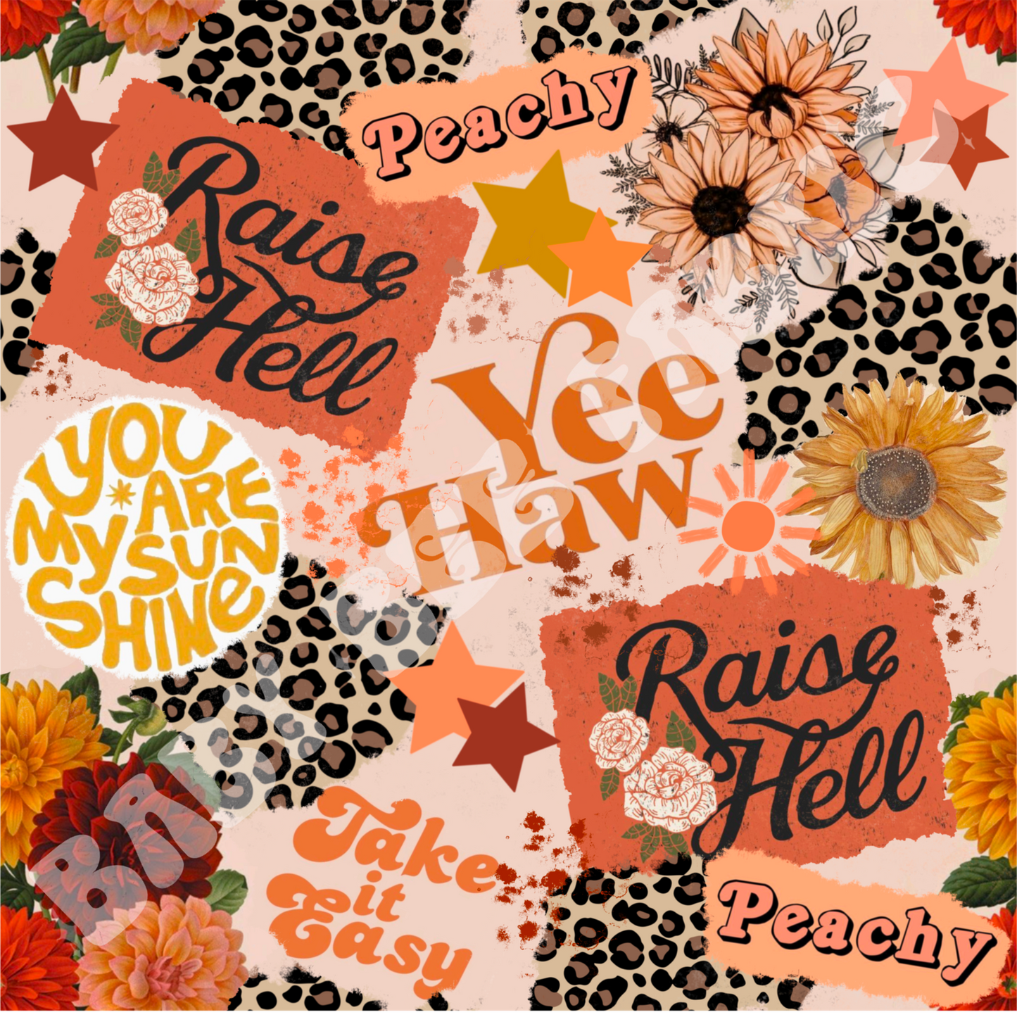 Yee Haw Collage