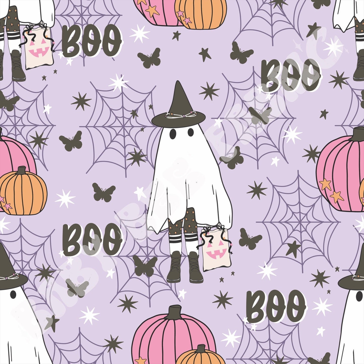 Friendly Purple Ghost