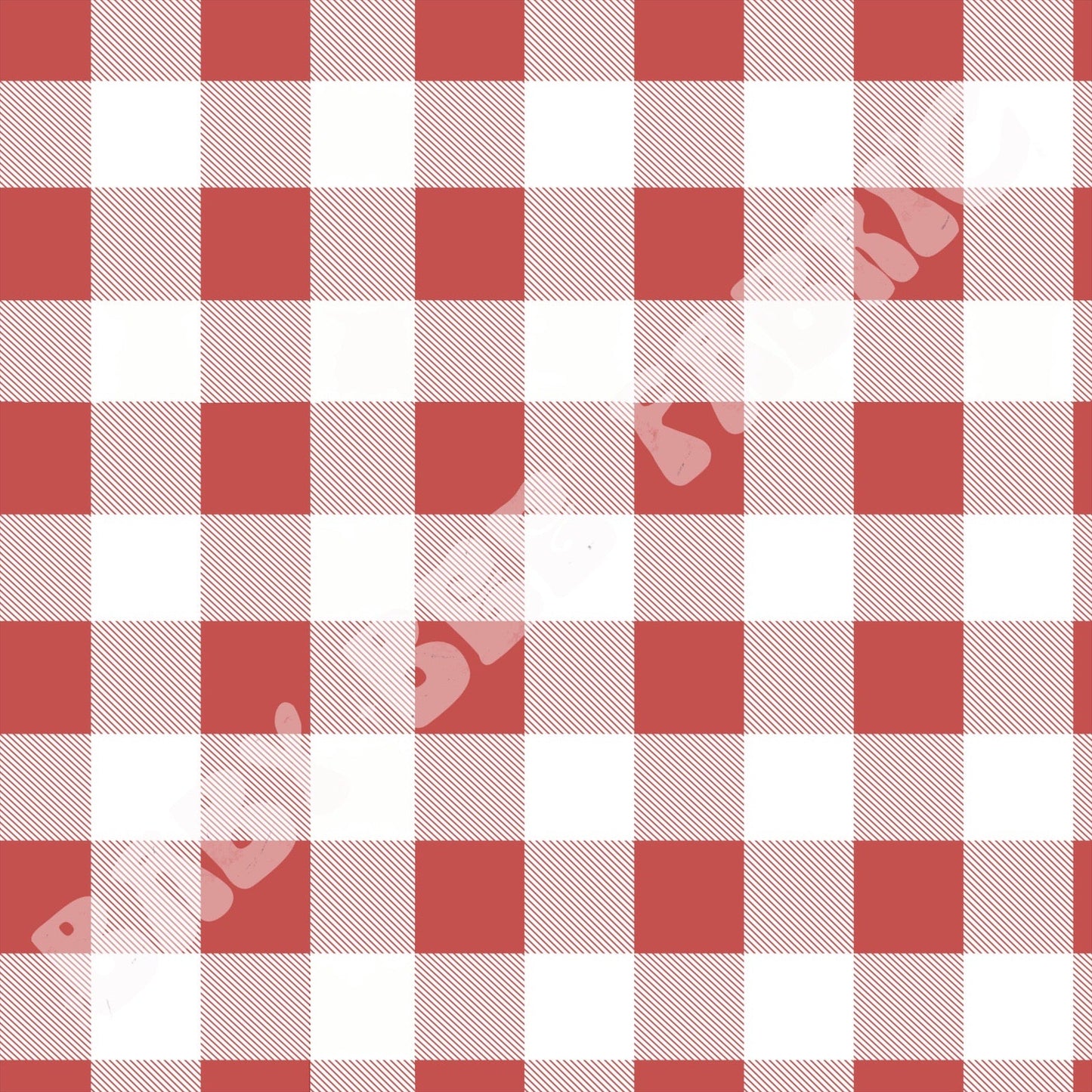 Red and White Christmas Plaid