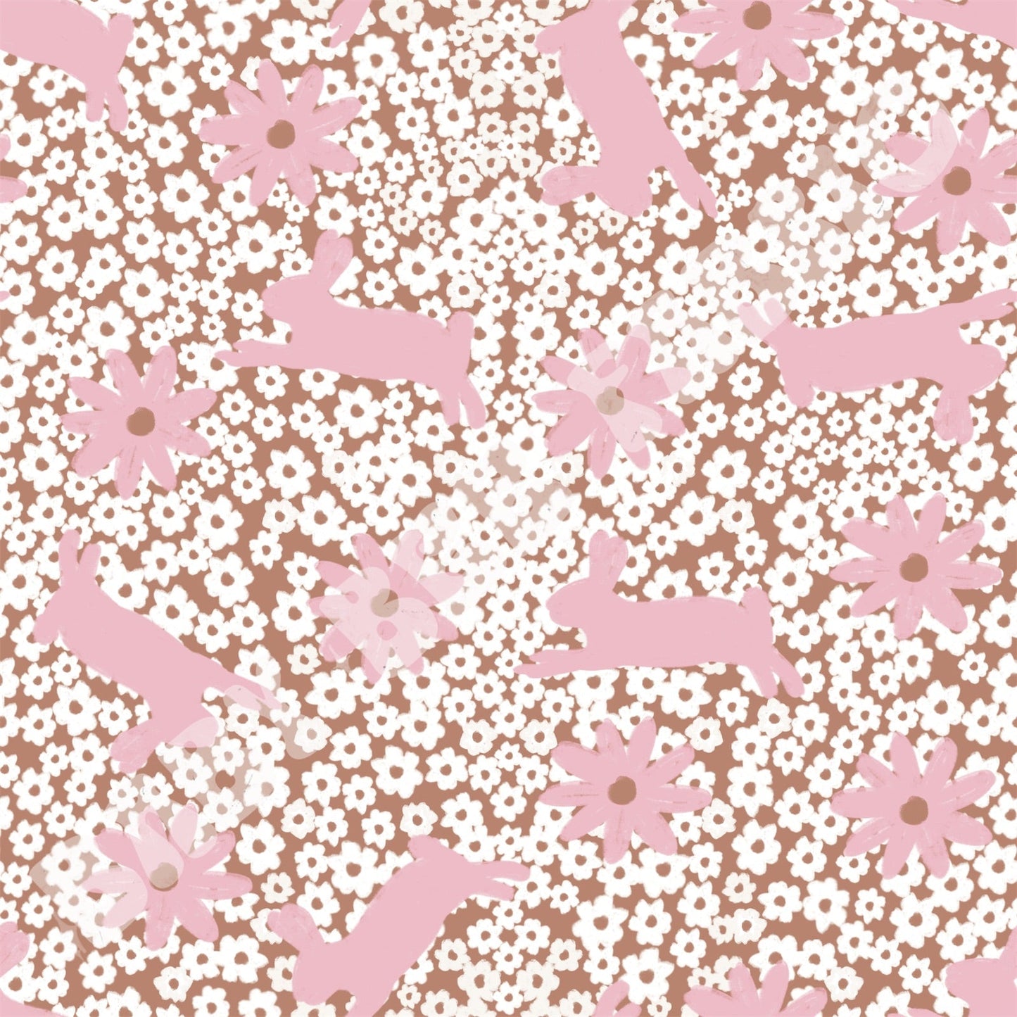 Floral Easter Bunnies