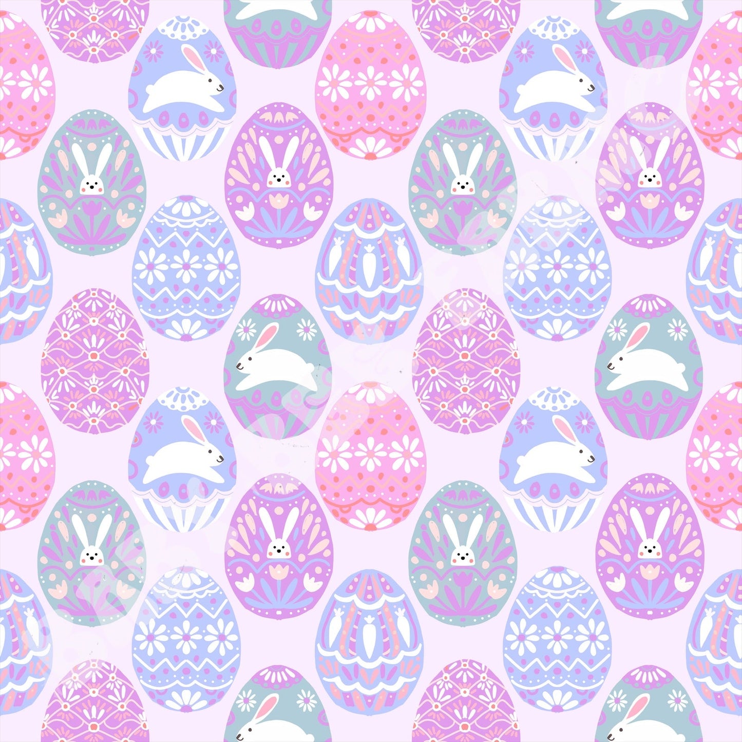Bright Pastel Easter Eggs