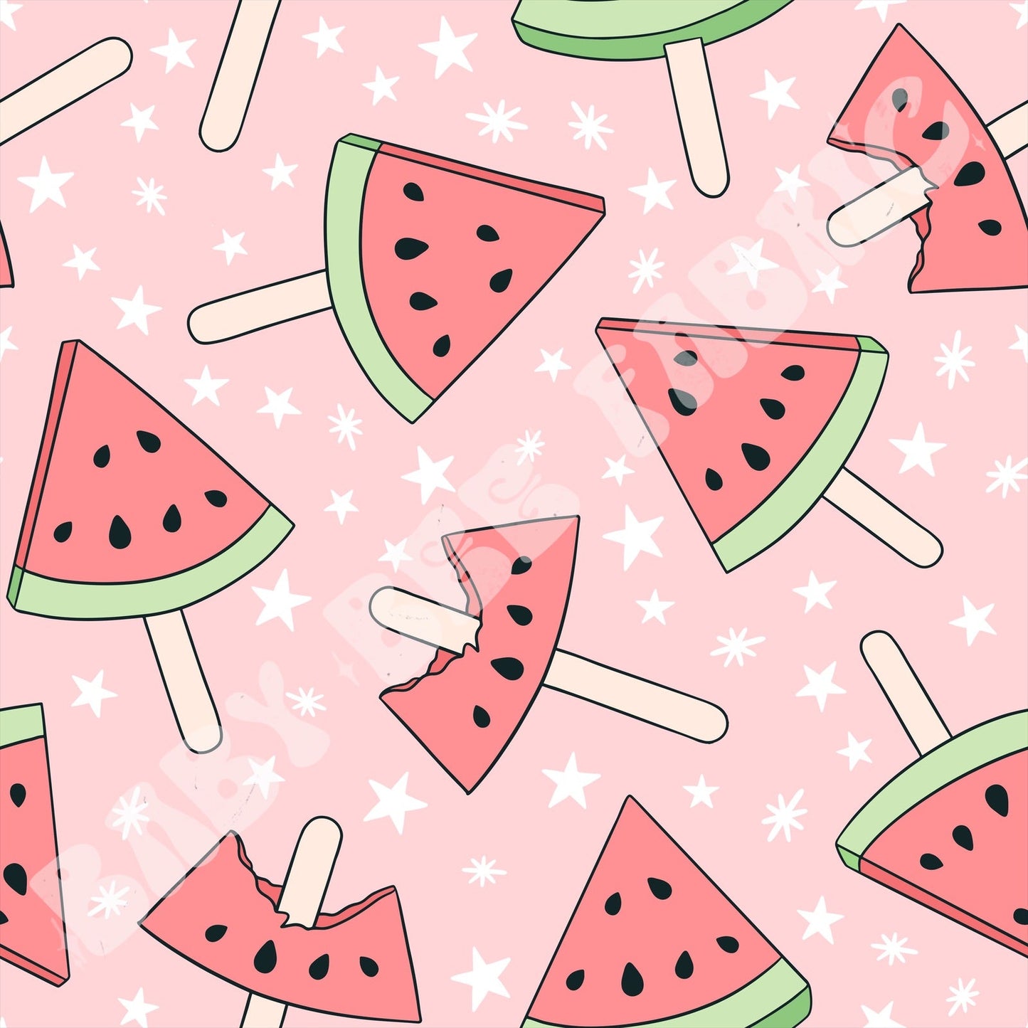 Watermelon Popsicles