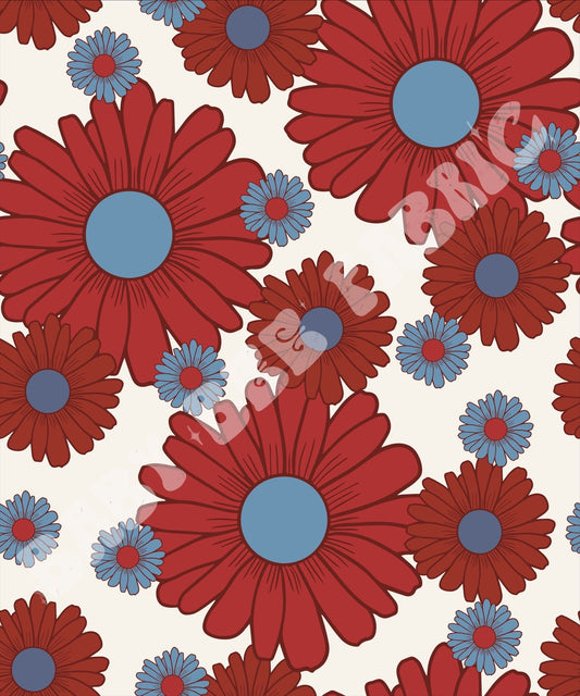 4th Of July Daisies