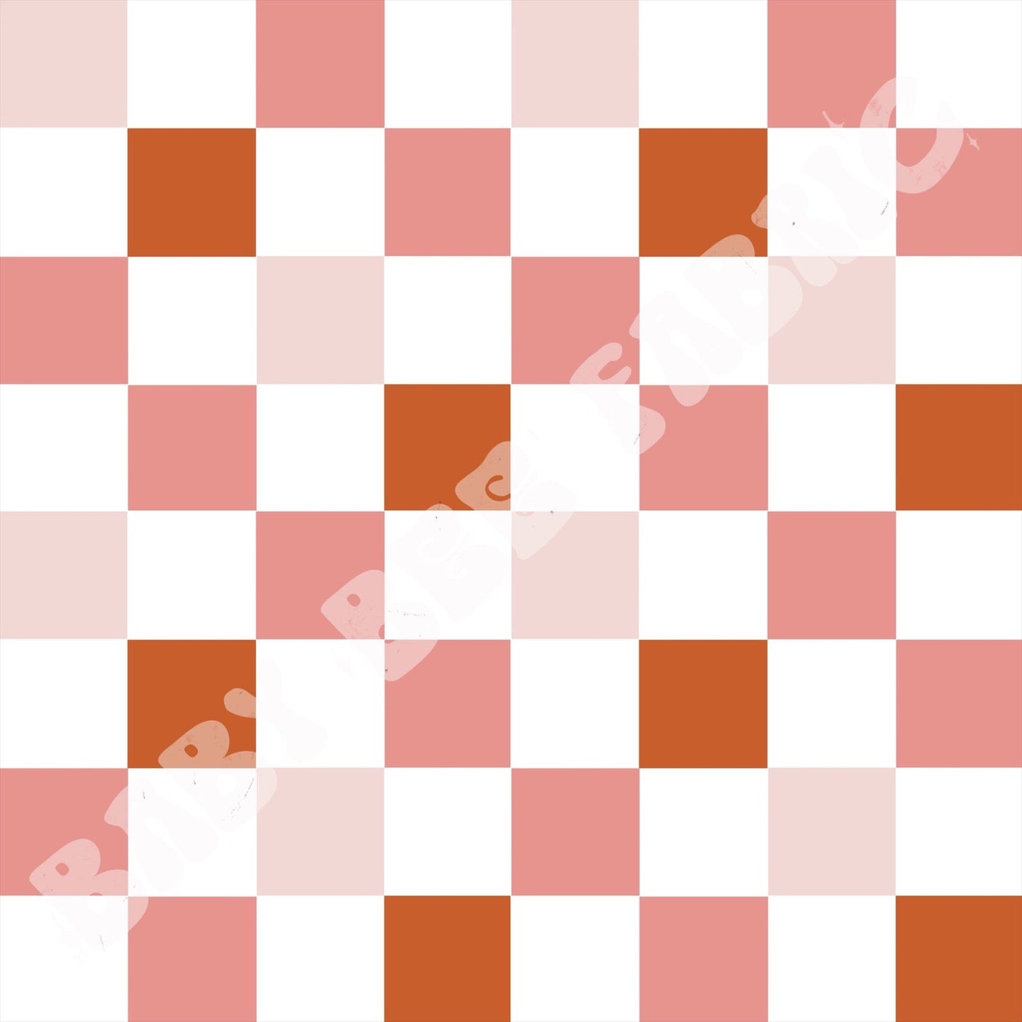 Pink Christmas Check