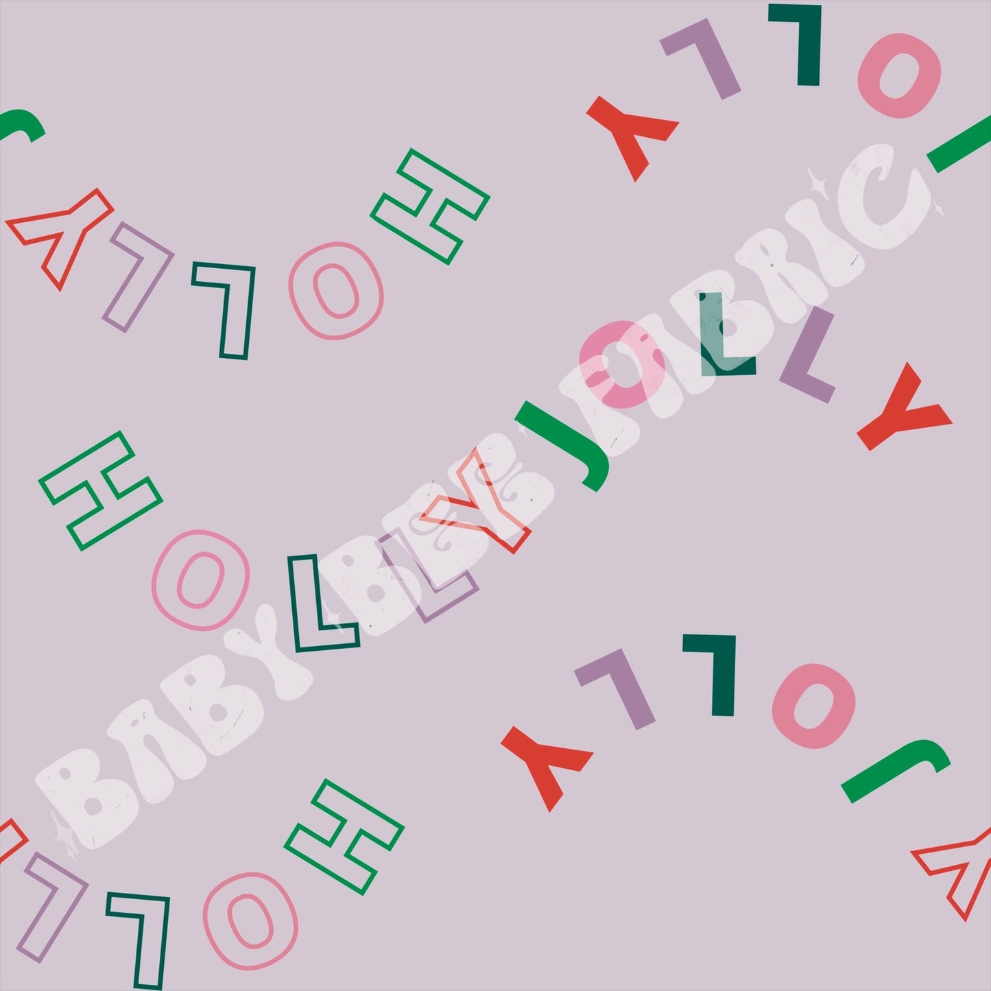 Colorful Holly Jolly