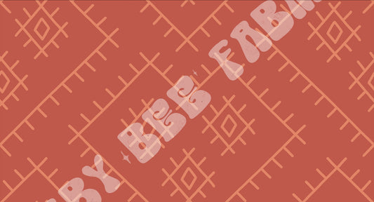 Stitched Heart Rust (scale down)