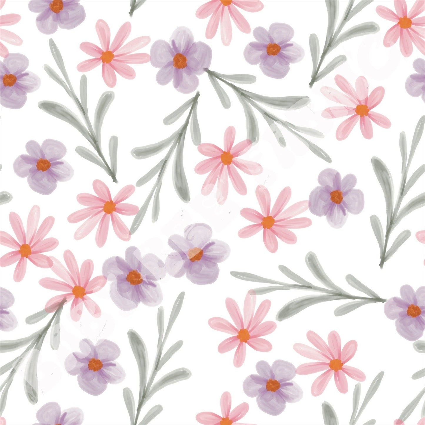 Watercolor Spring Floral